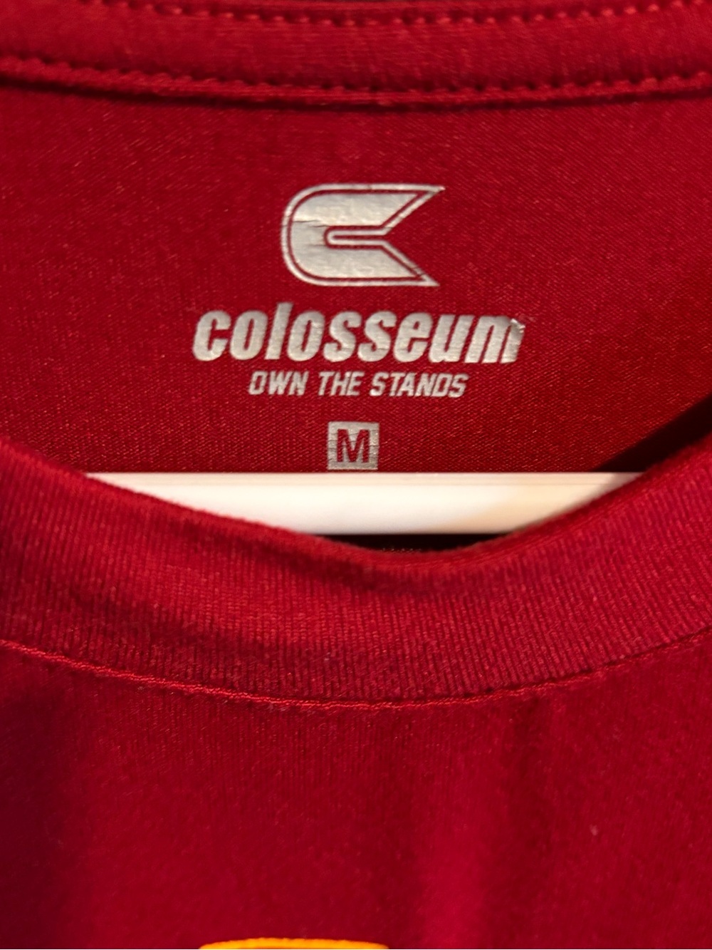 Cyclones Red Long-Sleeve Performance Shirt Size M - Picture 2 of 3